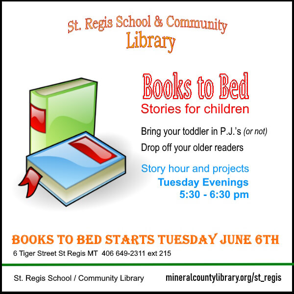 St. Regis Library News from Mineral County Montana