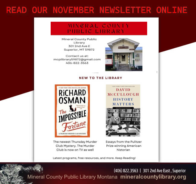Click to open Newsletter PDF from Library