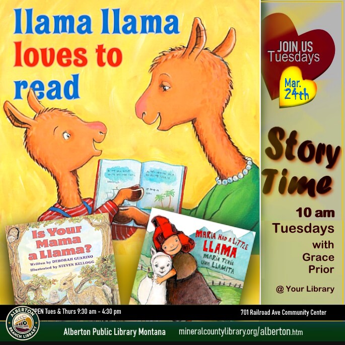 Alberton Montana has the Alberton Branch Library 