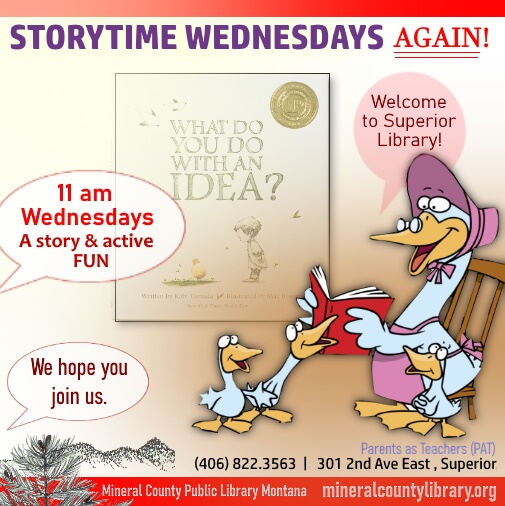 Storytime Wednesdays 