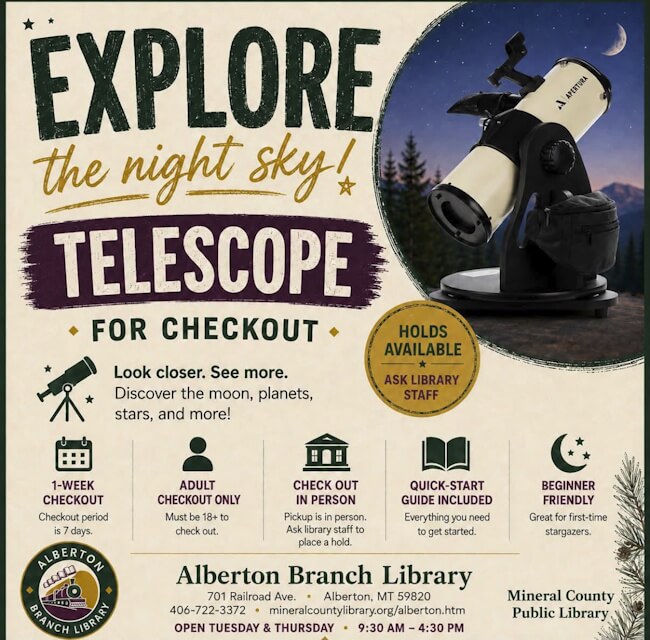 Download ebooks from Montana 2 Go Library Resource - Opens in New Window